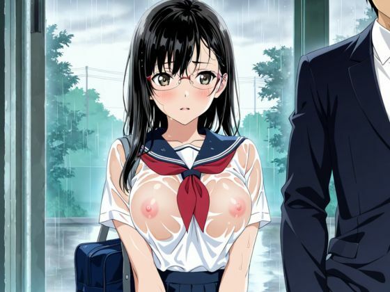 雨の日は、ほんのり乳首 画像2