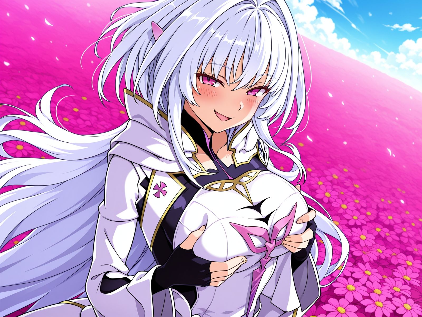 レディ・アヴァロンとイチャラブSEX 画像1