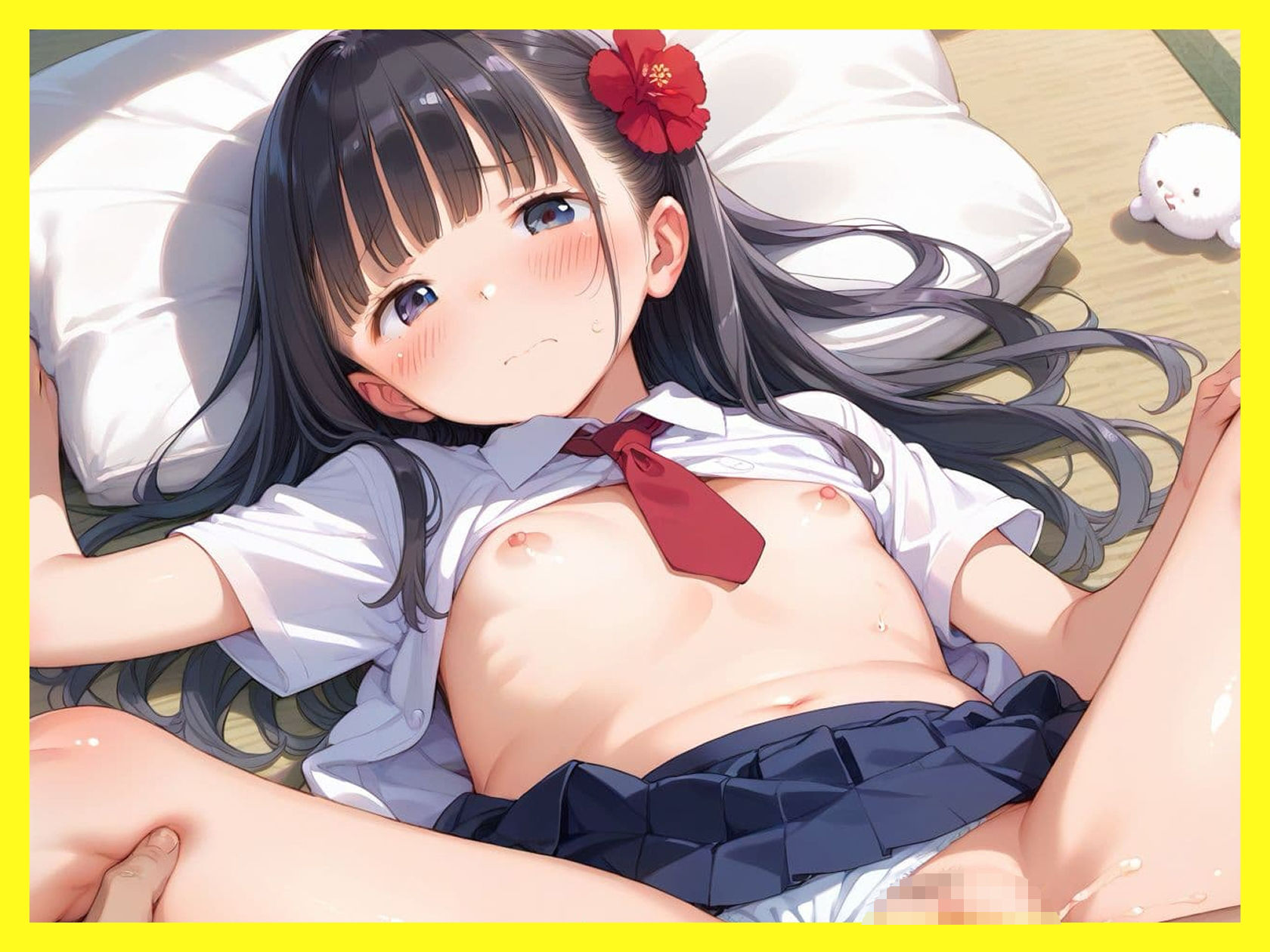 ロリ美少女01 屋外で生ハメ編 サンプル画像 7