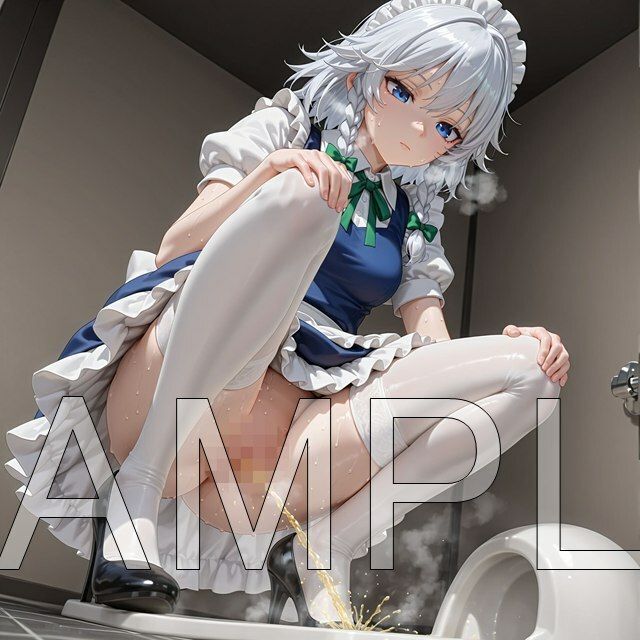 サンプル画像3:東方自機組おしっこ集(はいいろ) [d_670808]