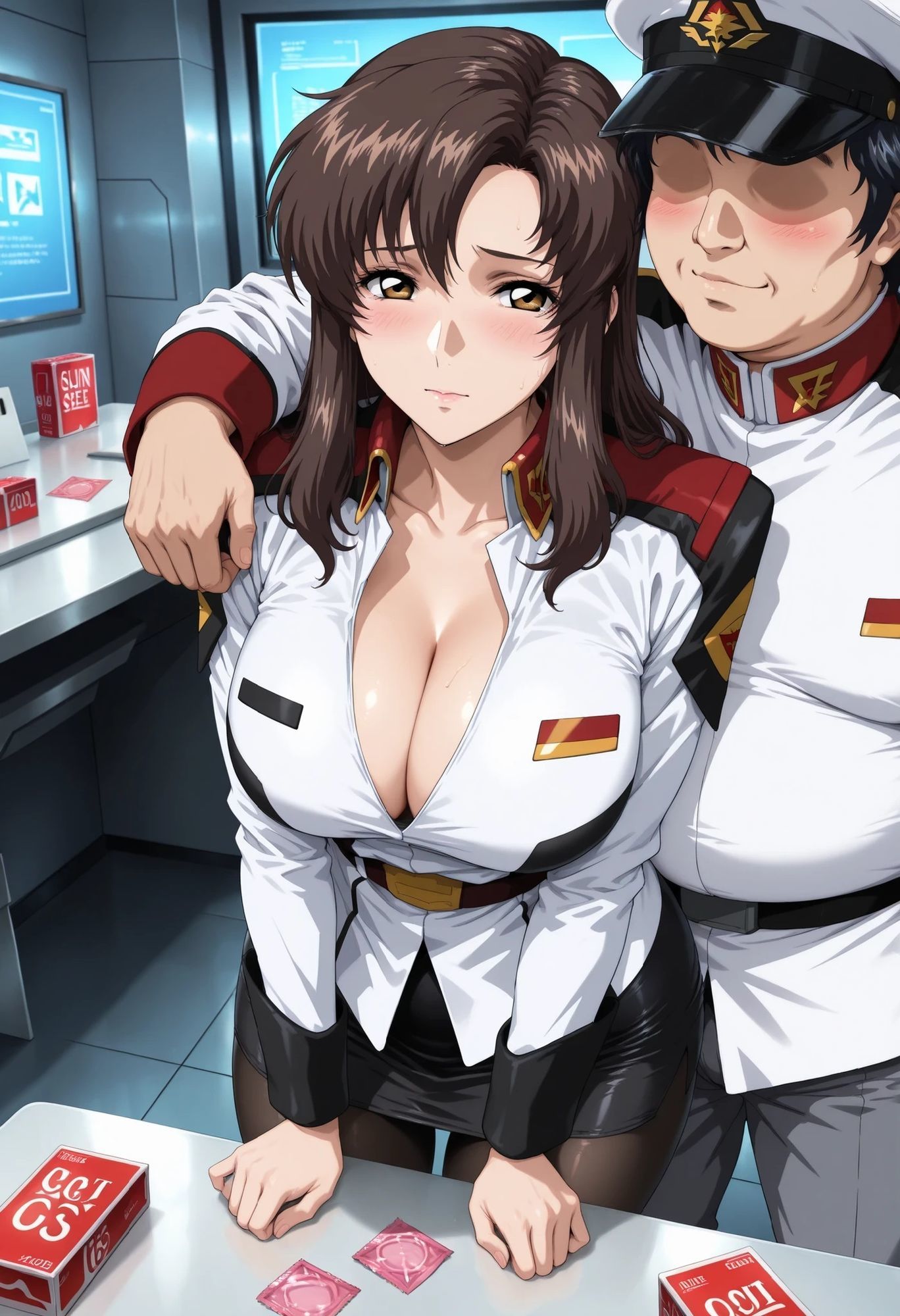 サンプル画像3:慰安艦長ラ○アス(mugI shimA) [d_670821]