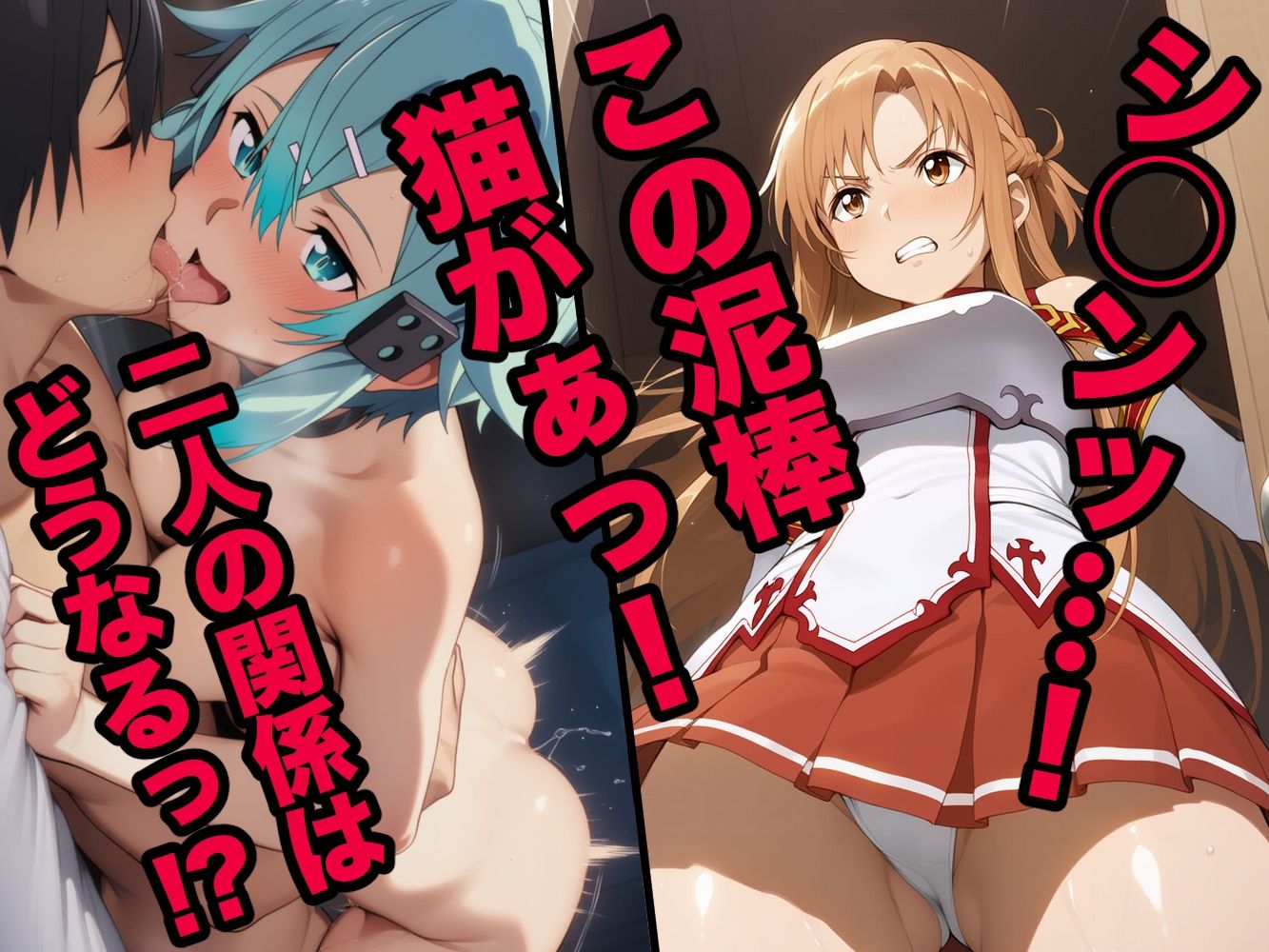 実はシ◯ンとキ◯トはア◯ナに内緒でセックスしまくりっ！二人のエッチな秘密の関係！！ 画像10