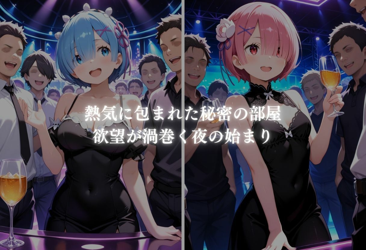 サンプル画像3:変態乱交パーティー ラム＆レム(ぎんなん) [d_670865]