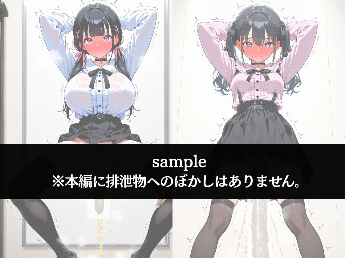 サンプル画像1:ガニ股うんこ撮影会〜お金のためなら最高に恥ずかしい姿売ります〜地雷系女子編(極太黄金堂) [d_670873]