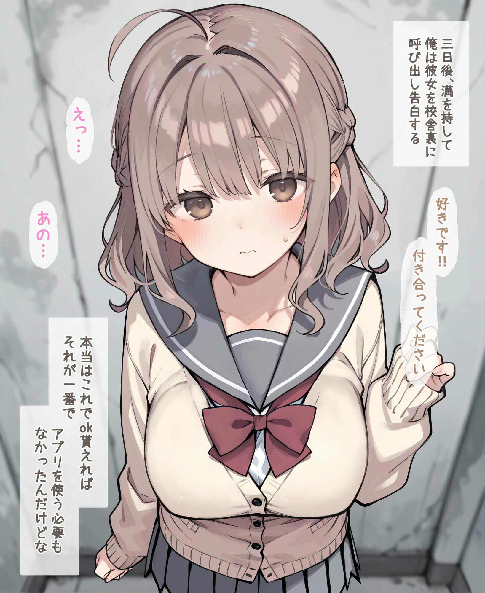 サンプル画像1:催●の力でモブの俺を溺愛する全肯定彼女ができる(わたりどり) [d_670876]