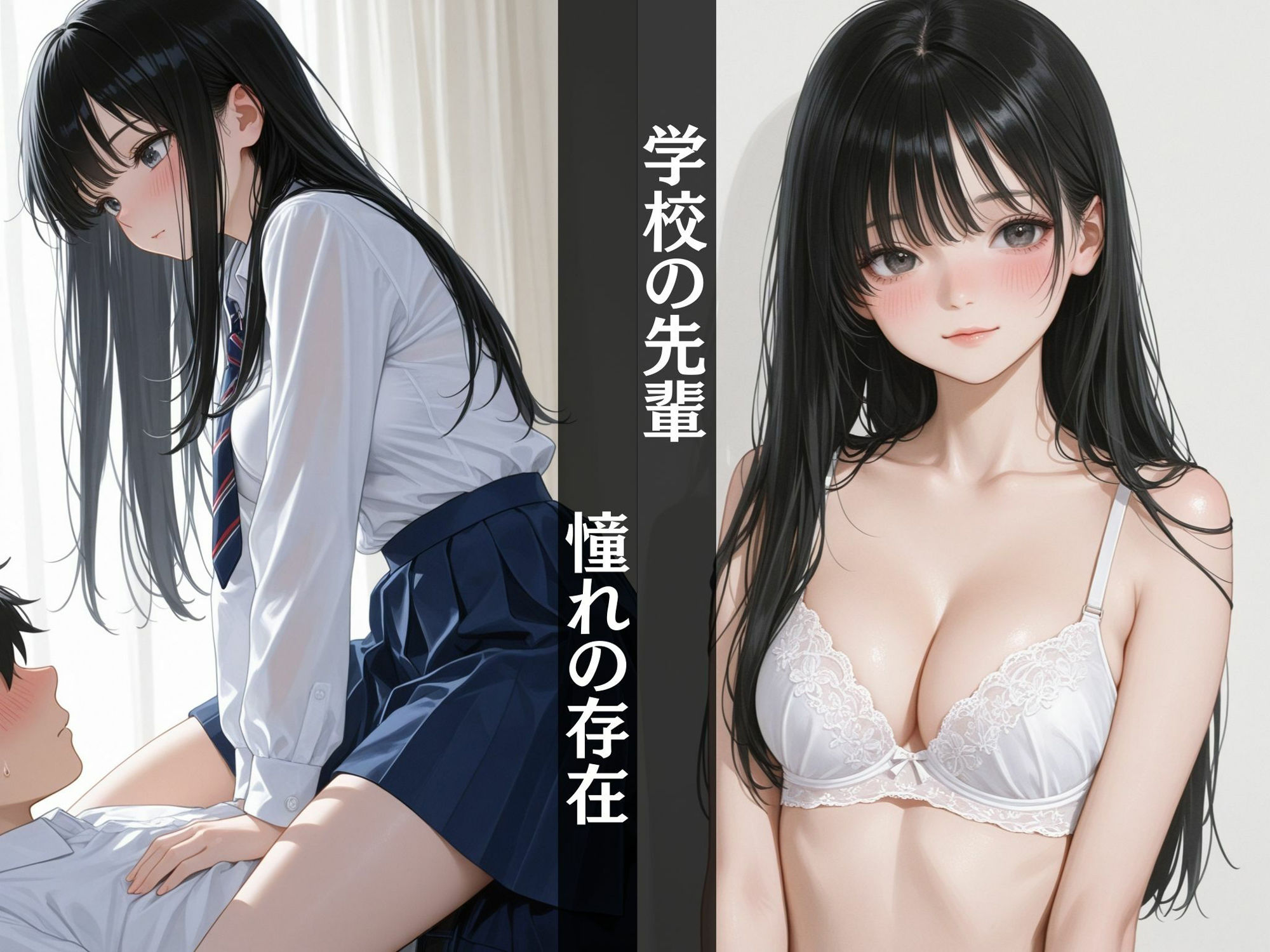 【せんぱい】  憧れの先輩が絶叫潮吹き！〜招かれた意外に可愛い部屋〜1