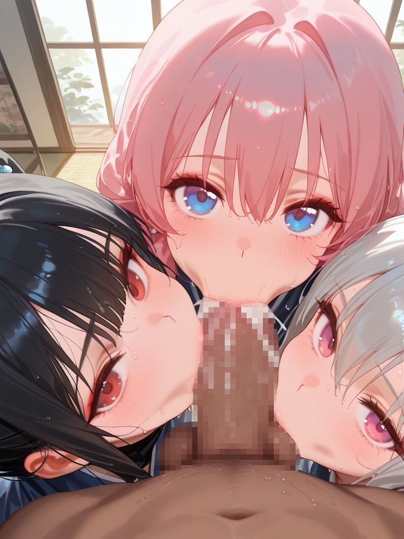 サンプル画像5:巨乳くノ一とハーレムエッチ(Shotgun Bride) [d_670927]