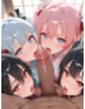 巨乳くノ一とハーレムエッチ2