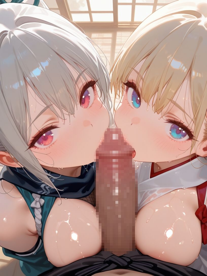 サンプル画像5:巨乳くノ一とハーレムエッチ3(Shotgun Bride) [d_670934]