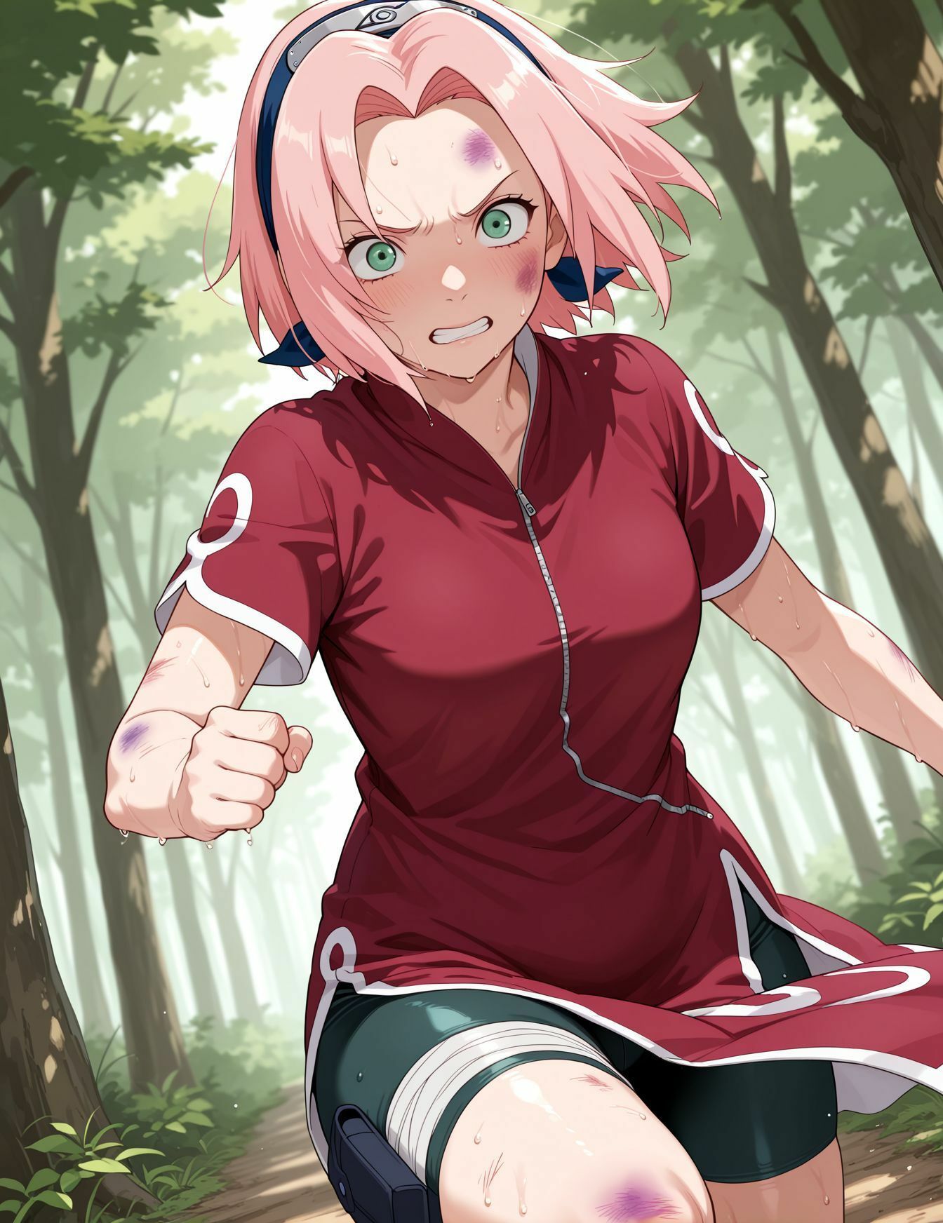 サンプル画像1:超滅茶苦茶！春〇サクラ(REIKU) [d_670967]