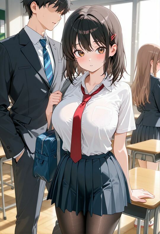 サンプル画像4:地味なあの子をガチ調教！ 制服のままガチハメ(みるし) [d_670994]