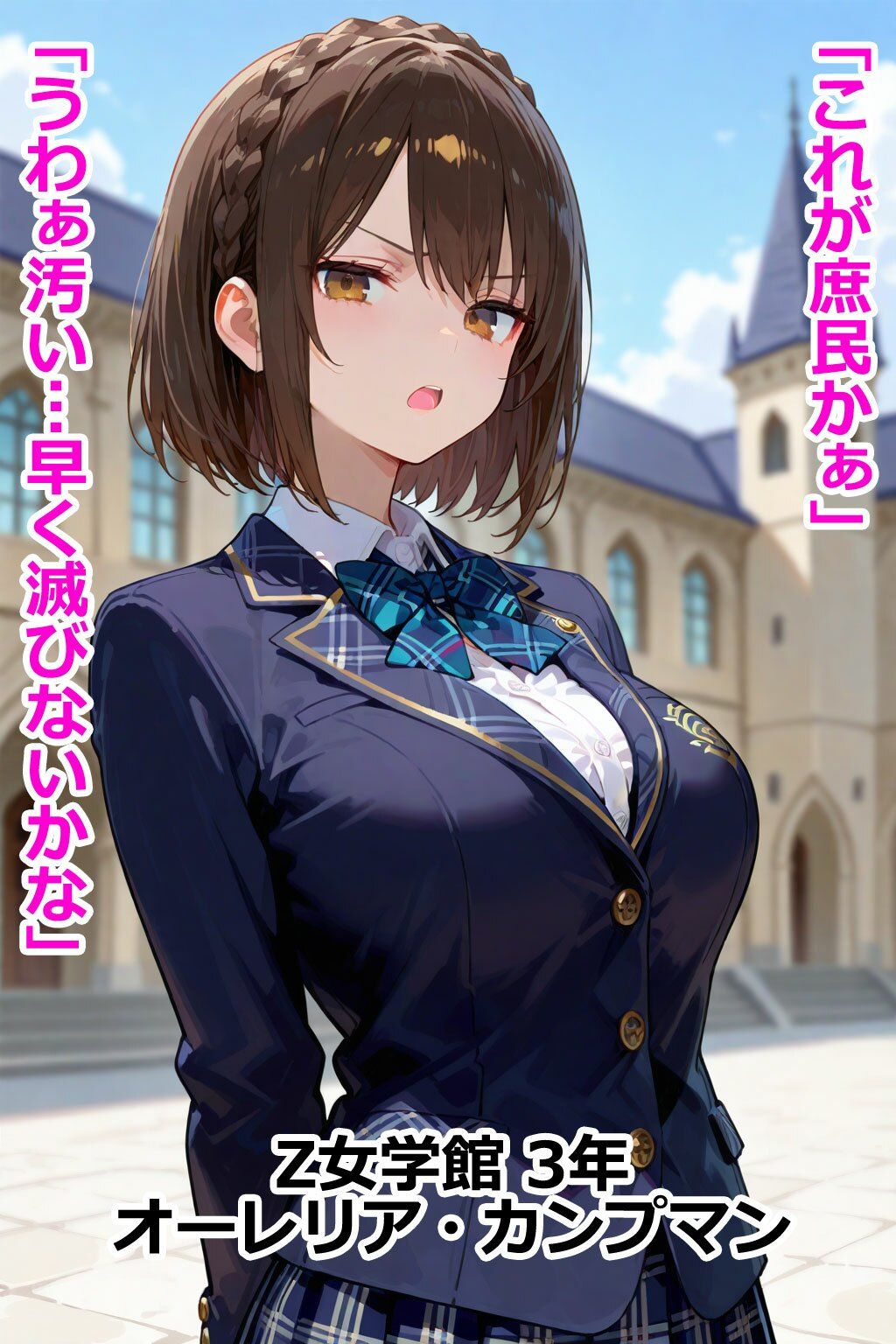 サンプル画像5:令嬢はその男と会話してはいけない 即堕ち2コマ(今日はもう寝る) [d_671018]