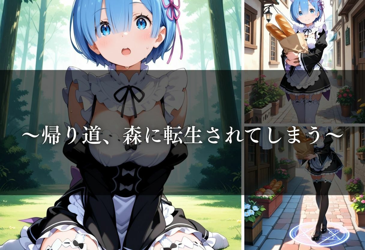 サンプル画像3:転生したら男しかいない国だった件〜レム編〜(幻像アトリエ) [d_671080]