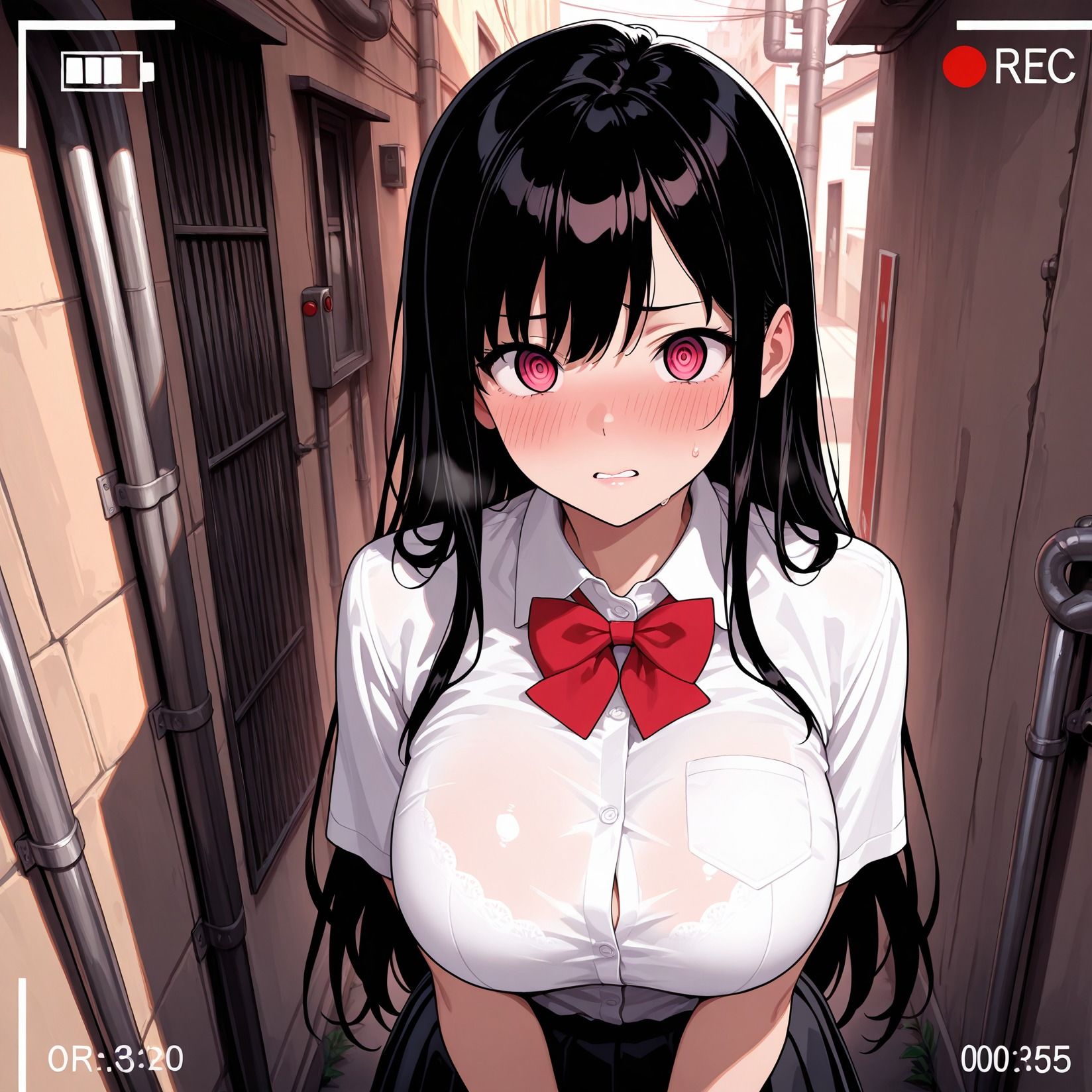 サンプル画像3:女子校生催●ハメ撮りー路地裏で中出しメス堕ちー(チクワとまんじゅう) [d_671106]