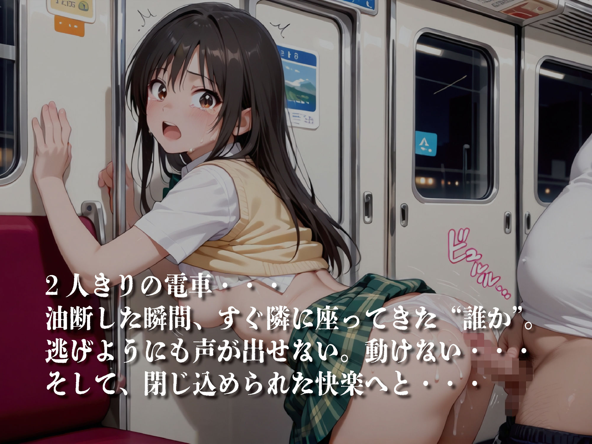 サンプル画像1:痴●列車〜声をだせないまま絶頂〜【豪華CG500枚収録】(奪われた純愛) [d_671146]