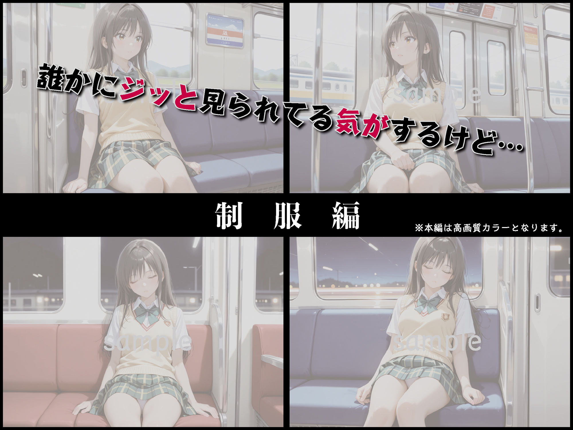 サンプル画像3:痴●列車〜声をだせないまま絶頂〜【豪華CG500枚収録】(奪われた純愛) [d_671146]