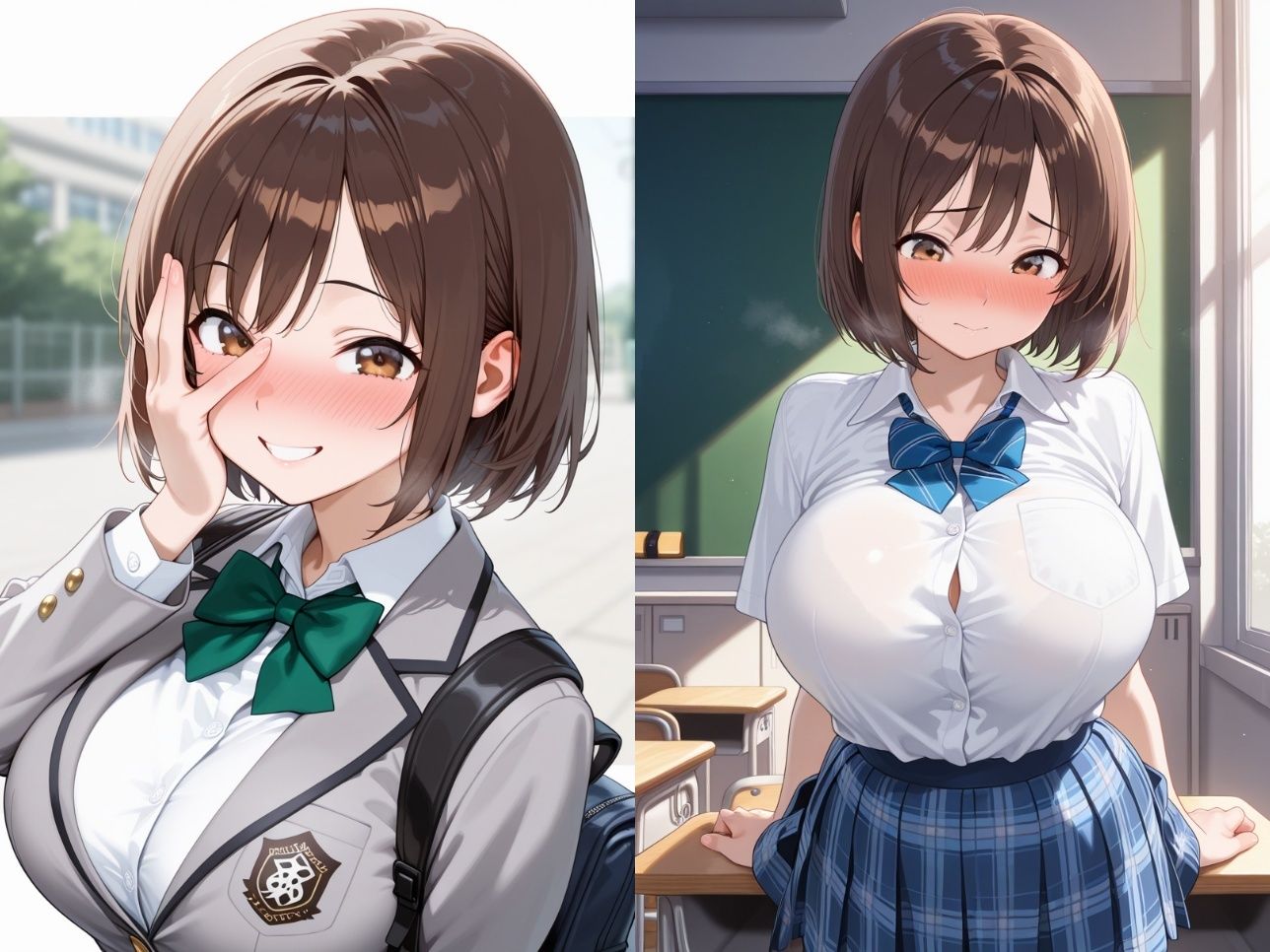 サンプル画像1:狙われた女子校生〜強●中出しで壊れる日常〜(ウツロビ夜話) [d_671209]