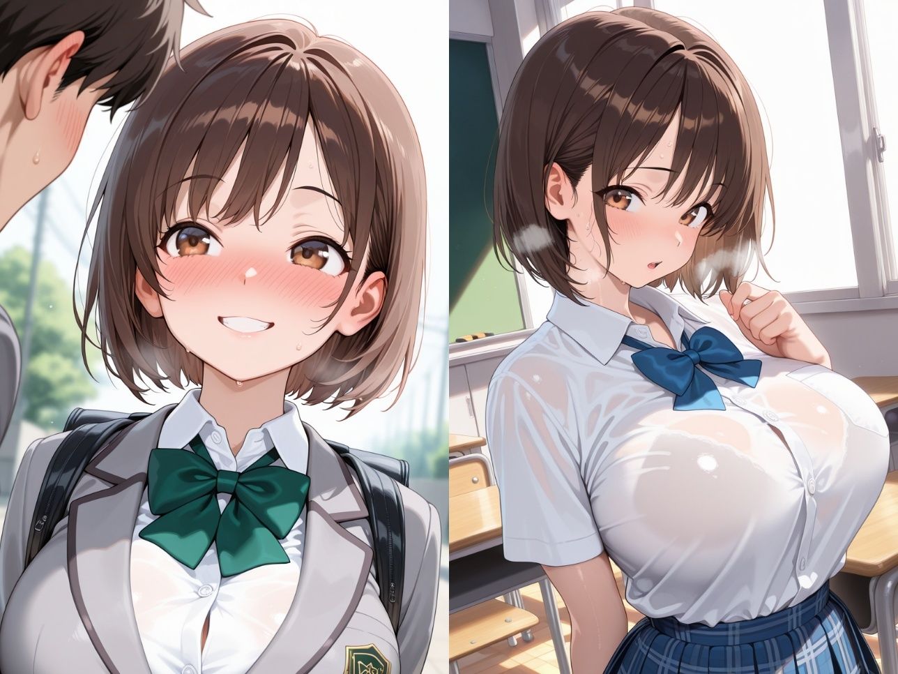 サンプル画像2:狙われた女子校生〜強●中出しで壊れる日常〜(ウツロビ夜話) [d_671209]