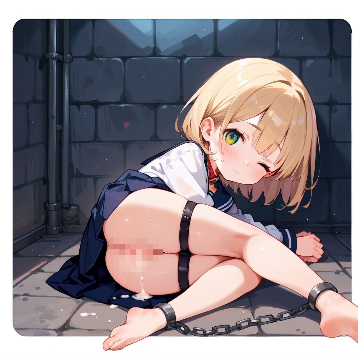 【さとうしらこ】※本作品はフィクションであり登場人物は18歳以上です『●リ●K拘束中出し！Vol.3』3