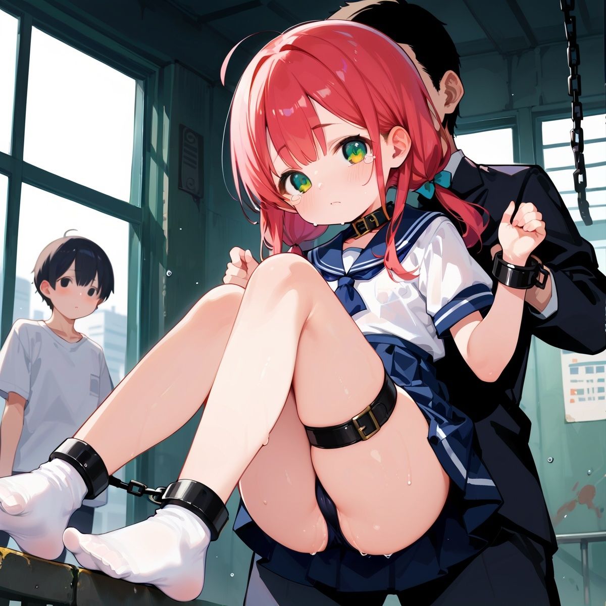 【さとうしらこ】※本作品はフィクションであり登場人物は18歳以上です『●リ●K拘束中出し！Vol.3』4