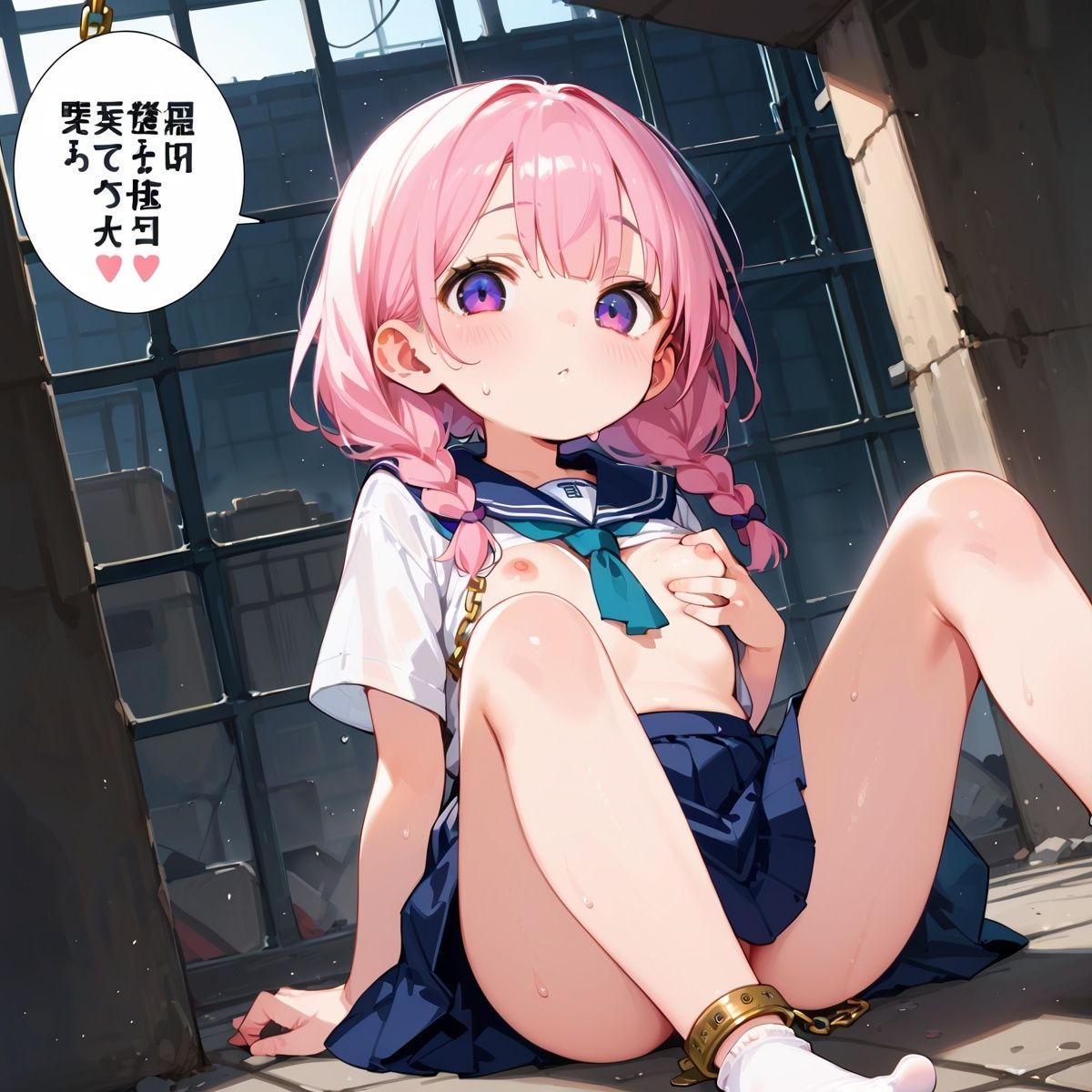 【さとうしらこ】※本作品はフィクションであり登場人物は18歳以上です『●リ●K拘束中出し！Vol.3』7