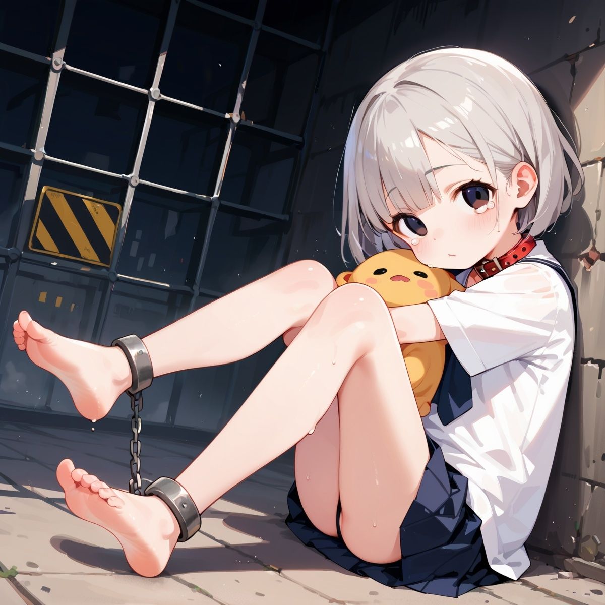 【さとうしらこ】※本作品はフィクションであり登場人物は18歳以上です『●リ●K拘束中出し！Vol.3』9