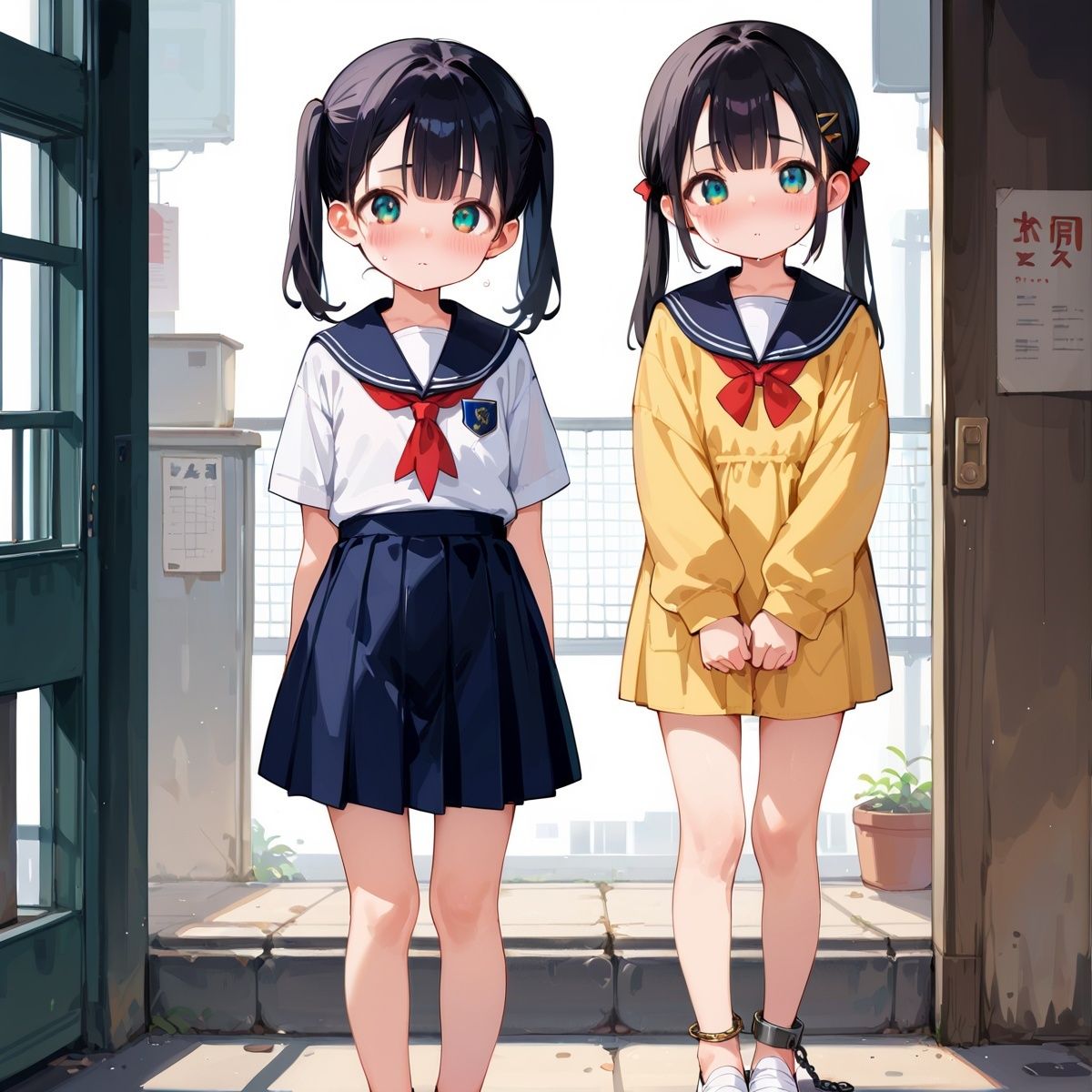 【さとうしらこ】同人CG・AI『●リ●K拘束中出し！Vol.4』2