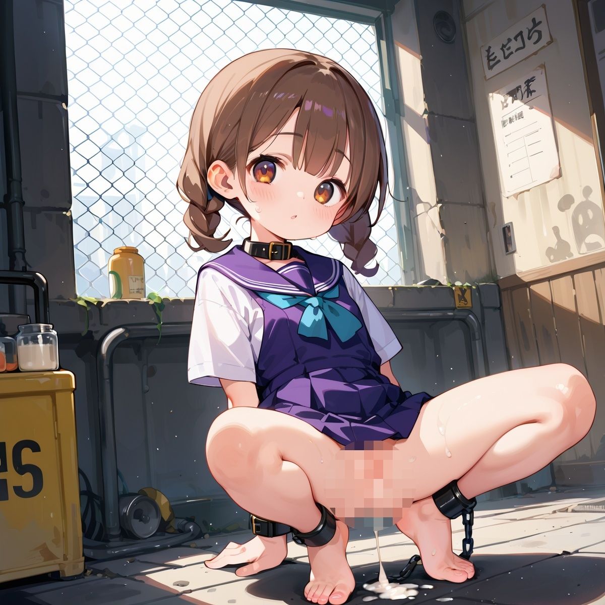 【さとうしらこ】同人CG・AI『●リ●K拘束中出し！Vol.4』6