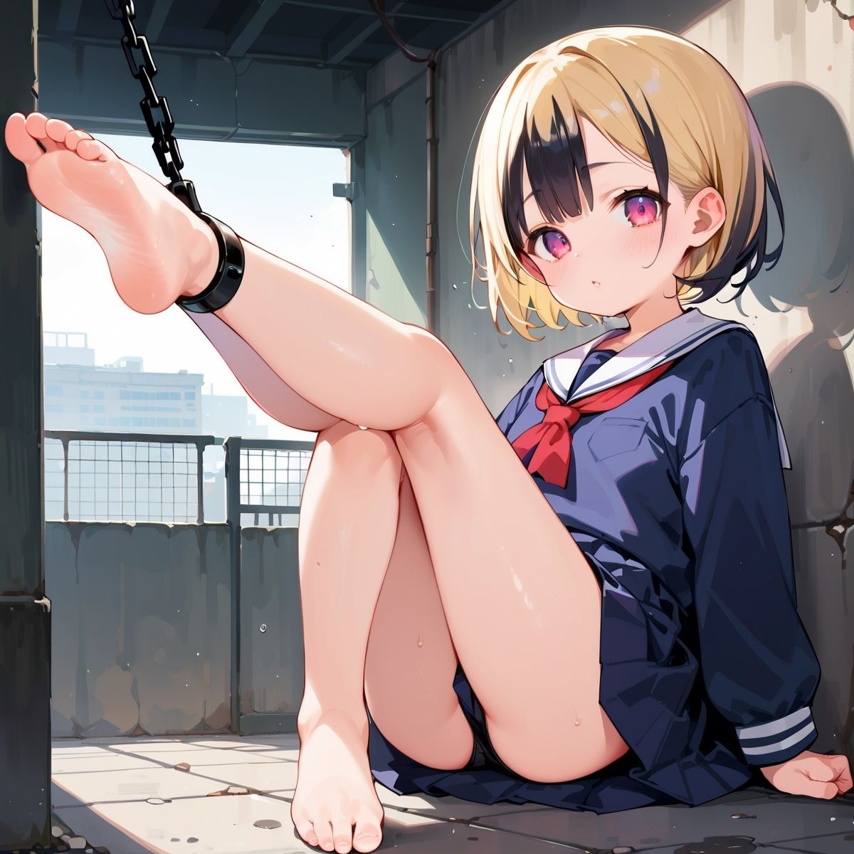 【さとうしらこ】よろしければファン登録/お気に入り登録をしております『●リ●K拘束中出し！Vol.5』9