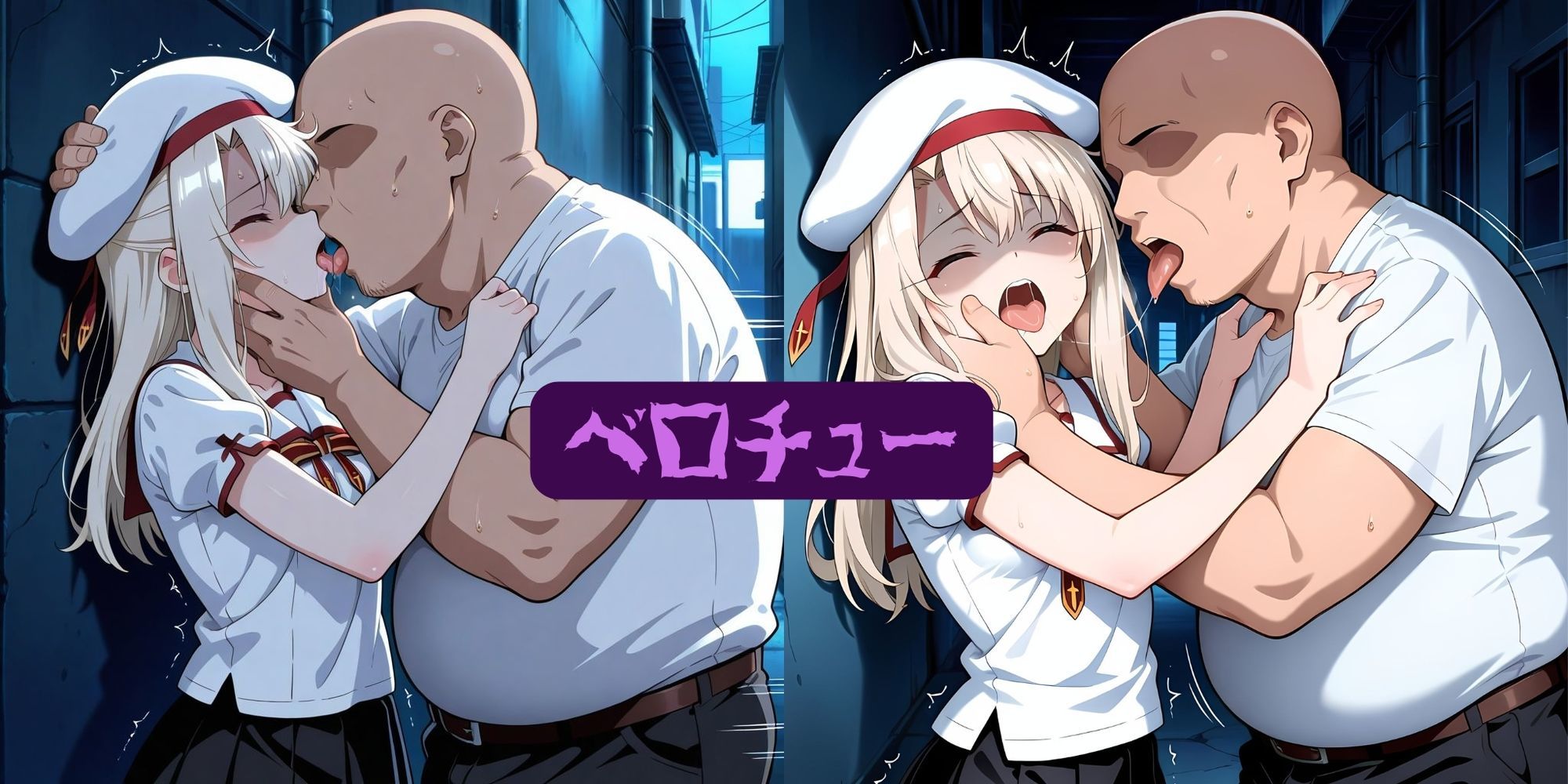 イリヤちゃんと路地裏で無理やりっくす！ 画像1