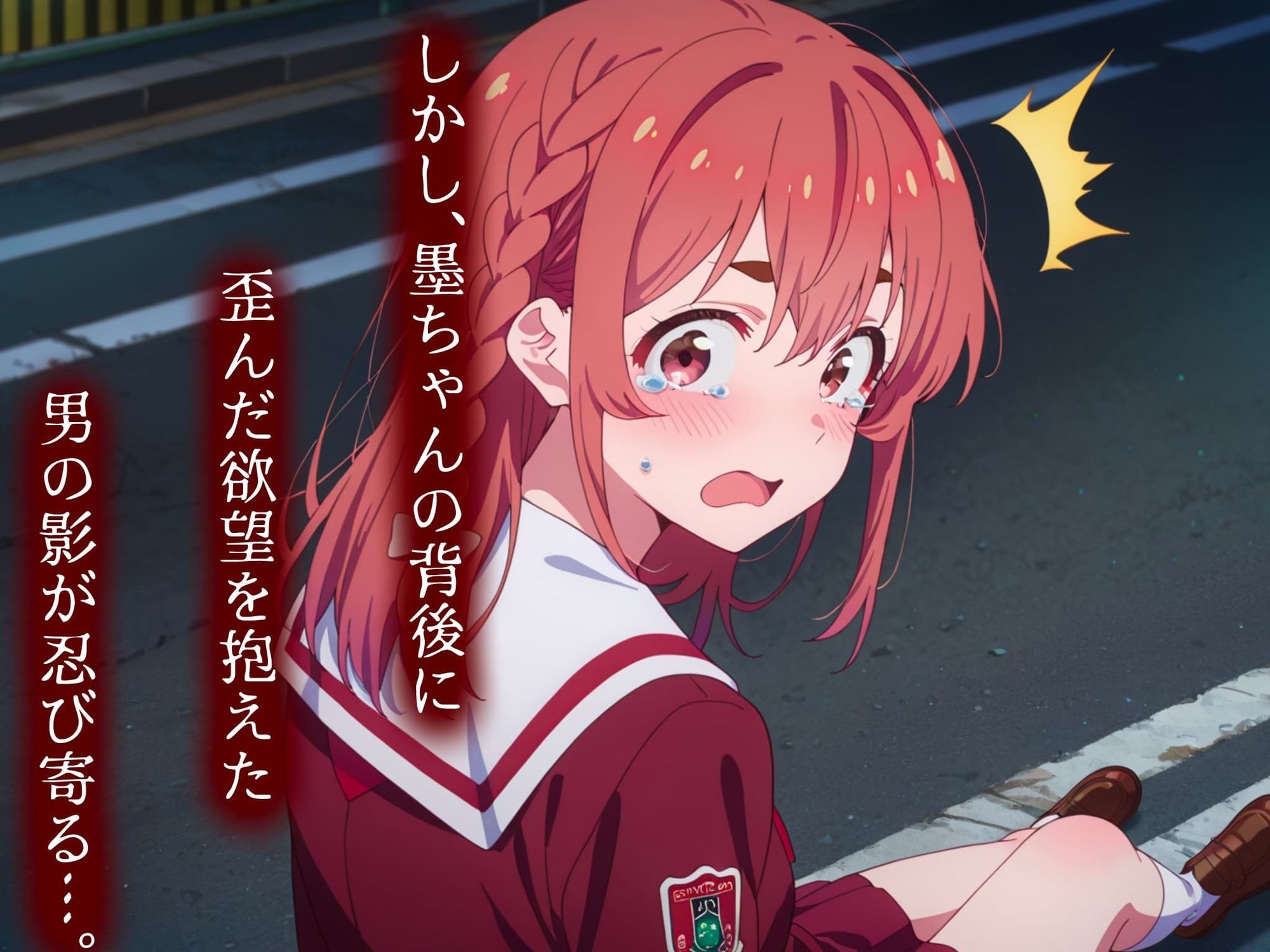 サンプル画像2:襲われた墨ちゃん〜失われた処女膜〜(ドスケベ黙示録) [d_671331]