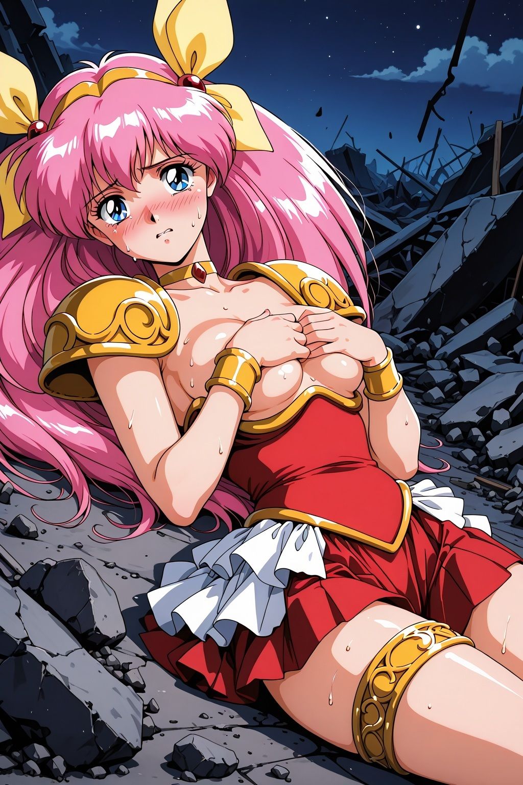 サンプル画像3:ウエデ●ングピーチ〜助けた男に襲われ処女喪失〜(リイバーワークス) [d_671396]