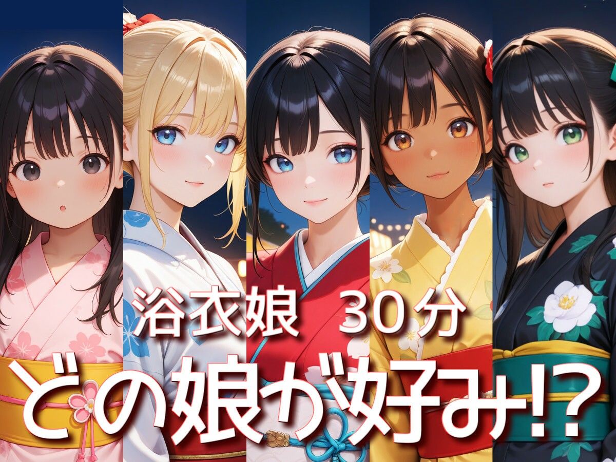 サンプル画像2:浴衣娘 30分 着衣フルシコSpecial(衣越し果肉) [d_671514]