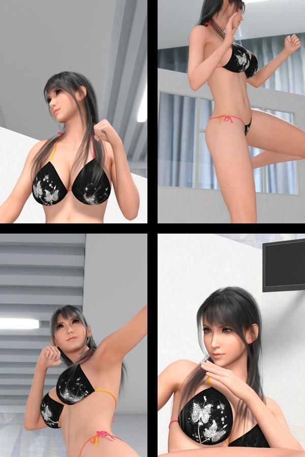 サンプル画像1:才色兼備の万能女性格闘家 霧島 愛唯の水着モデル風写真集JDModel_04(Ozone_Layer) [d_671549]