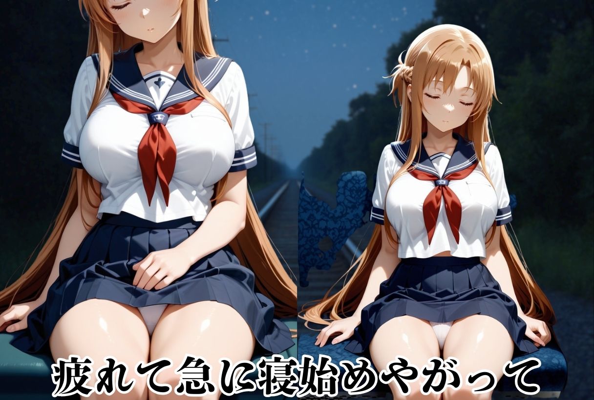 サンプル画像2:強●強●  捕まったら即入れ-ソー●アートオンライン-(バギナch) [d_671592]