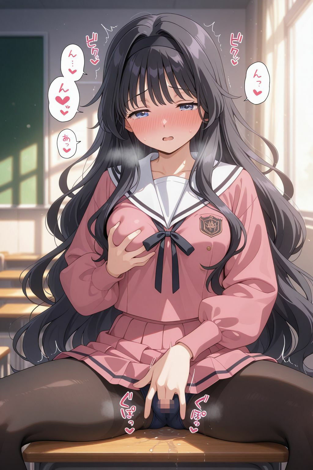 サンプル画像2:【和栗○子】ひとりH ＆ ヤ○まくりCG集(Rin ｜ AI art) [d_671603]