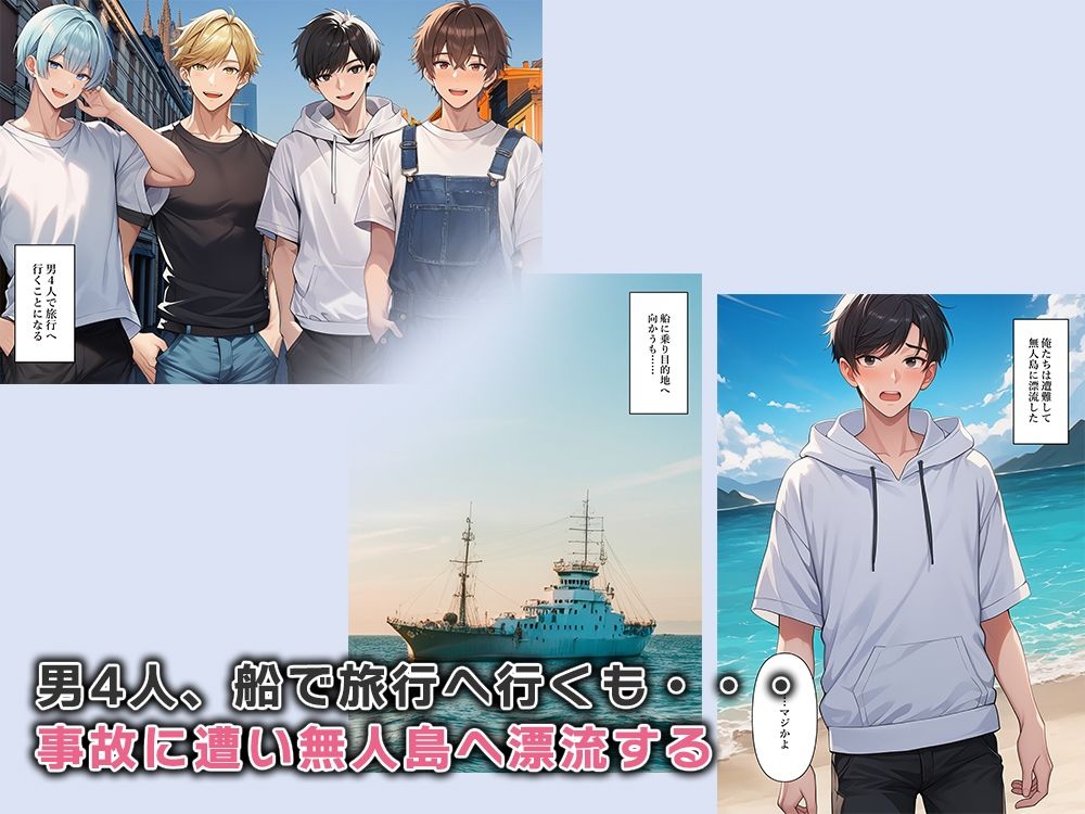 女体化無人島、男は俺一人だけ!? 画像1