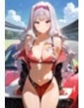 【アイ〇ス】レースクイーン衣装でエッチなグラビア撮影（495枚）【増量版】