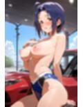 【アイ〇ス】レースクイーン衣装でエッチなグラビア撮影（495枚）【増量版】