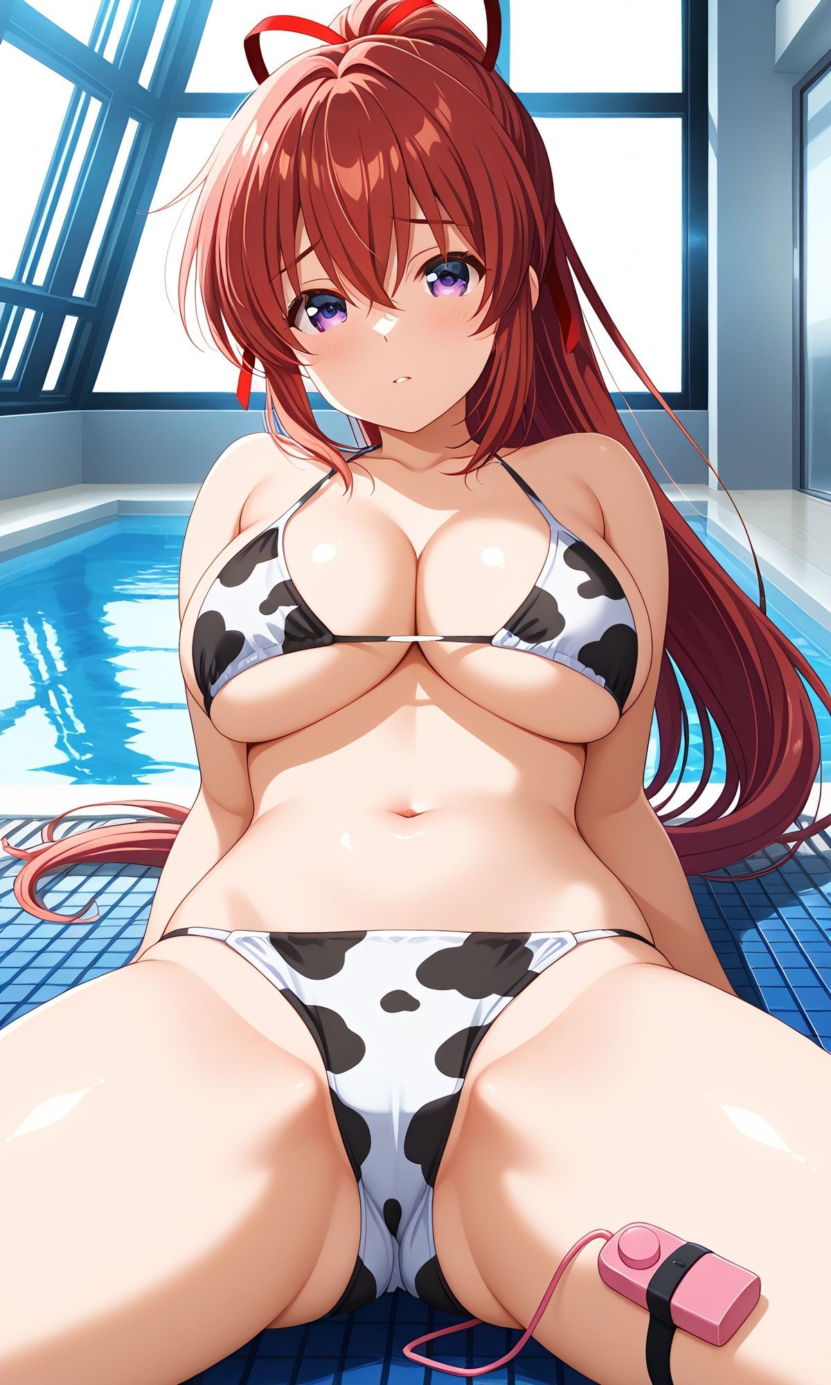 サンプル画像2:牛柄ビキニの浅◯景(ふるやのCG) [d_671640]