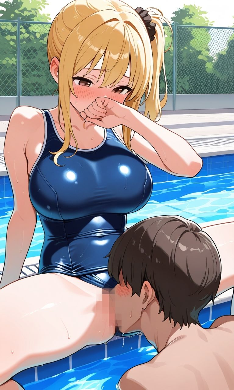 水泳部員と秘密の特別レッスン 画像2
