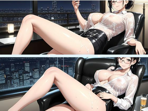 背徳熟女秘書、社長に抱かれた夜 画像9
