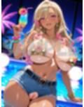 日常が情色の世界 vol.2 ナイトプール編 〜ナイトミューズ  黒瀬 桃花〜