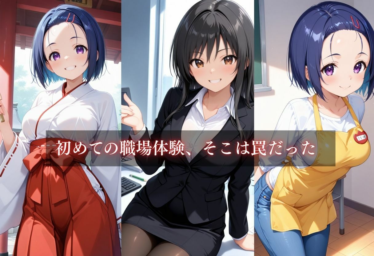 サンプル画像3:お仕事体験〜セクハラ地獄〜「古手川唯・西連寺春奈」(ウリボーデザイン) [d_671874]