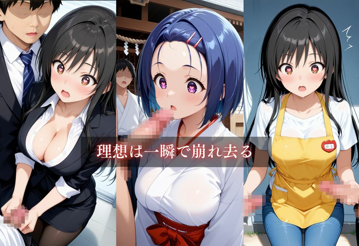 サンプル画像4:お仕事体験〜セクハラ地獄〜「古手川唯・西連寺春奈」(ウリボーデザイン) [d_671874]