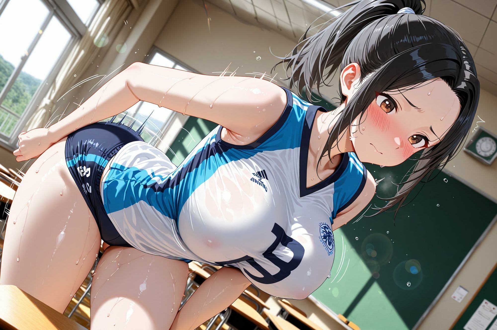 サンプル画像1:肉便器女子校生〜巨乳運動部性処理ペット堕ち〜(イケナイ夢工場) [d_671890]