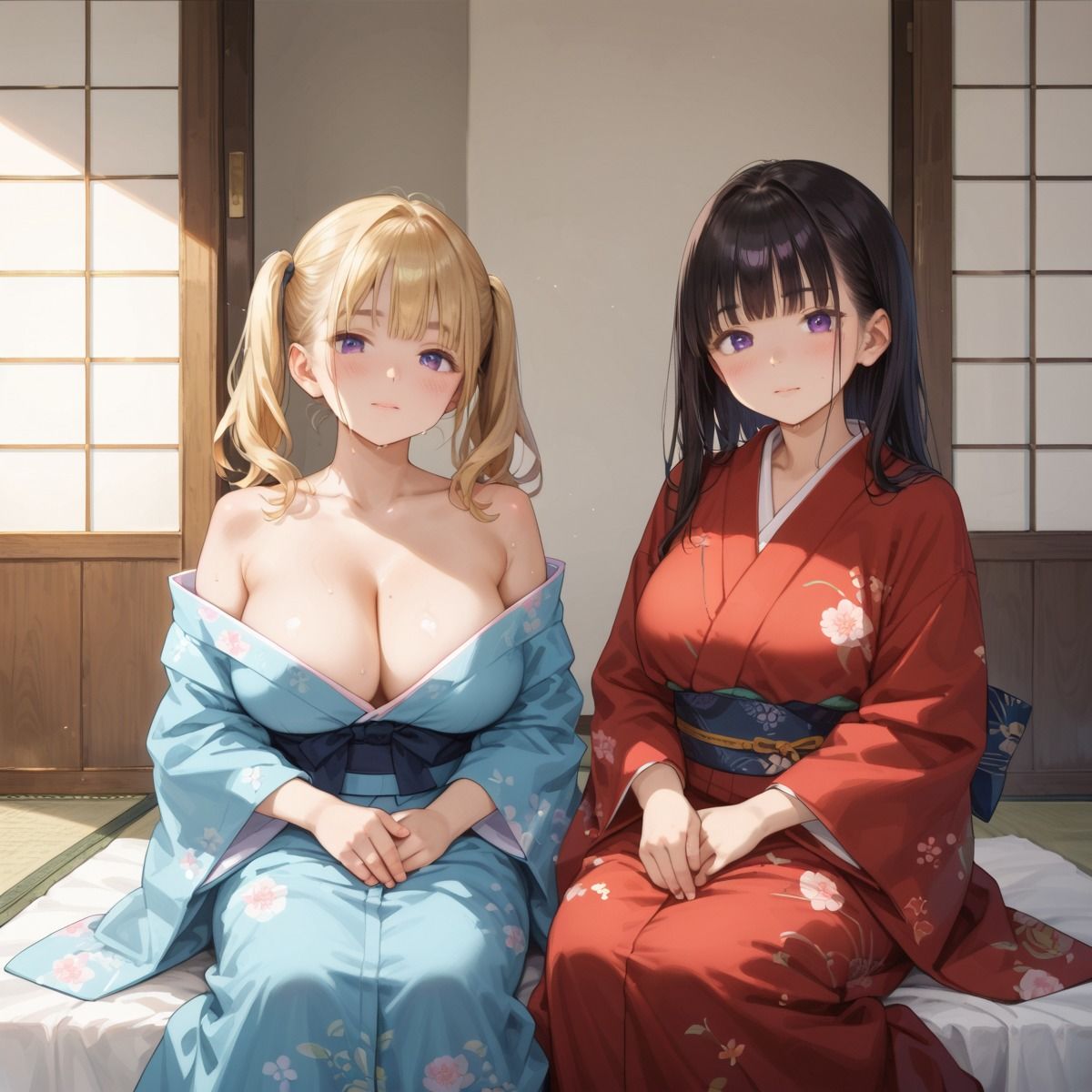 サンプル画像4:巨乳和服彼女コレクションPart2(癒しエロっち) [d_671991]