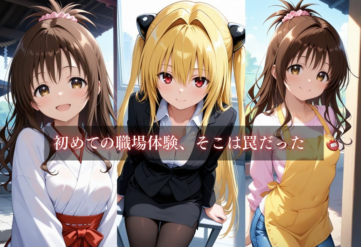 サンプル画像3:お仕事体験〜セクハラ地獄〜(ウリボーデザイン) [d_672059]