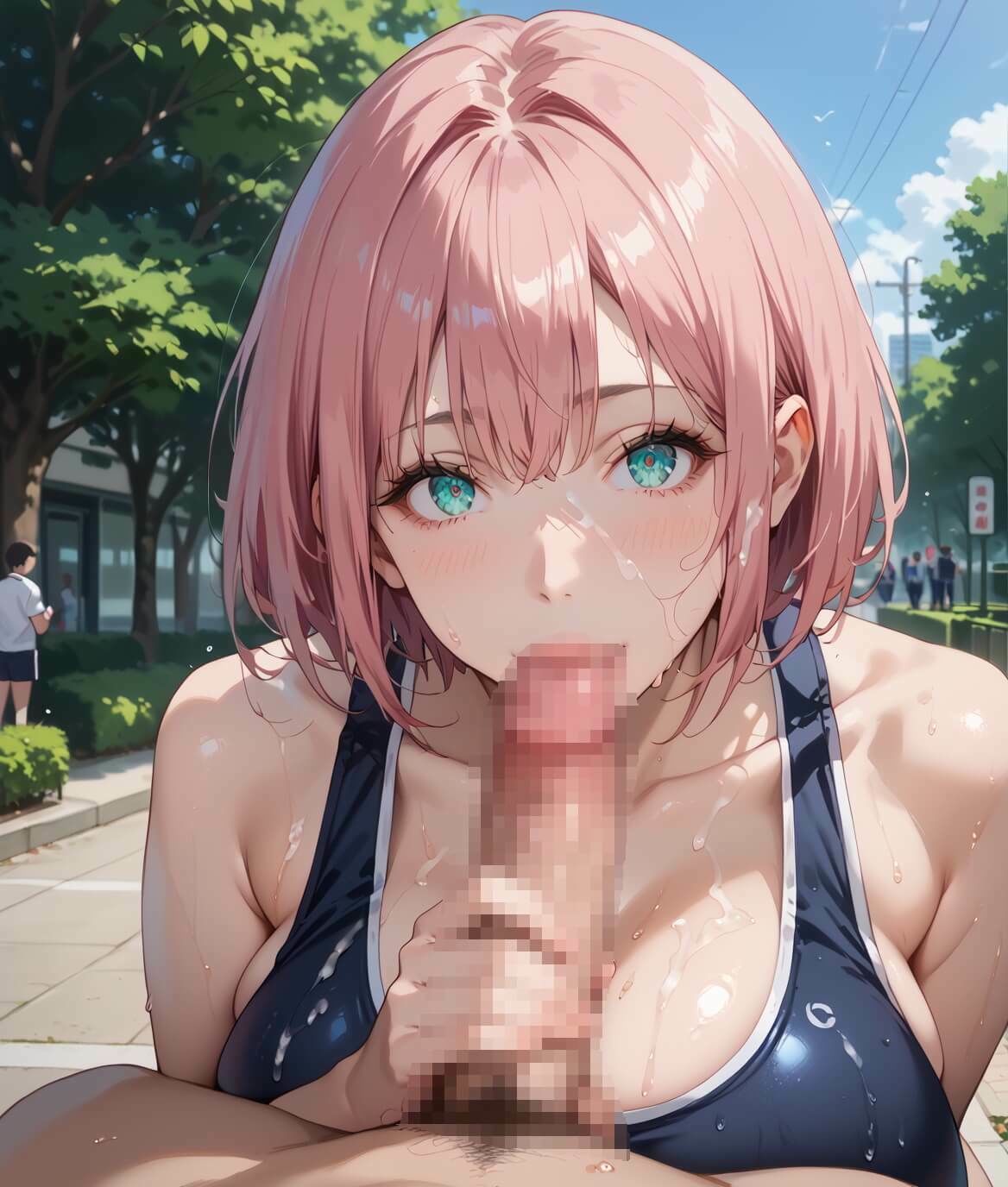 サンプル画像5:熟女モデルのスク水最高！9お姉さんのスク水で新しい扉が開いちゃう！210枚(わいだん.com) [d_672115]