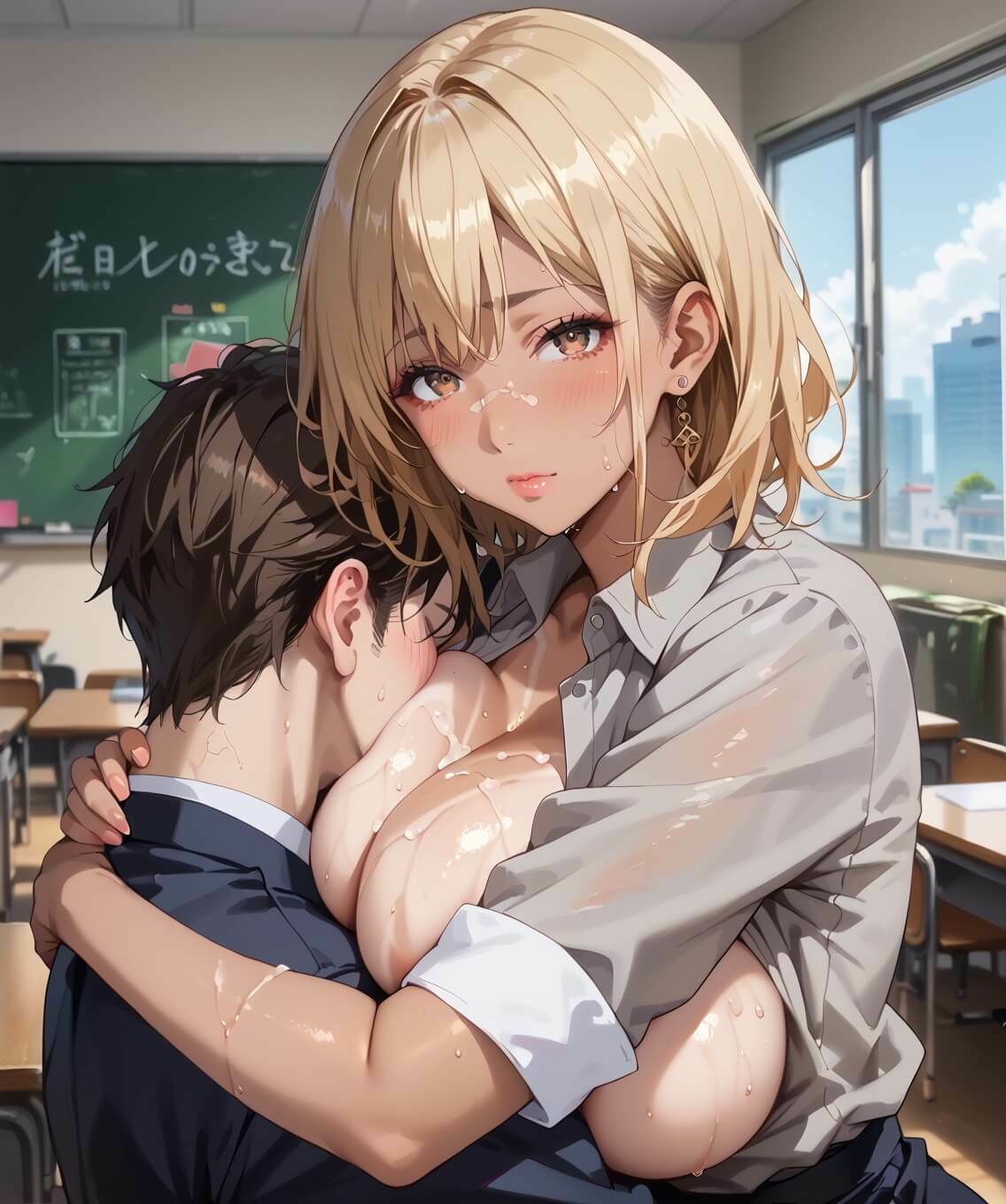 サンプル画像5:ギャル事務員のエロ接待2！ギャル事務員は接待がお上手！200枚(むちむち.com) [d_672130]